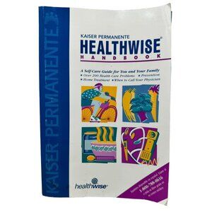 Kaiser Permanente Healthwise Handbook paperback 1999 english Staywell 376pg READ